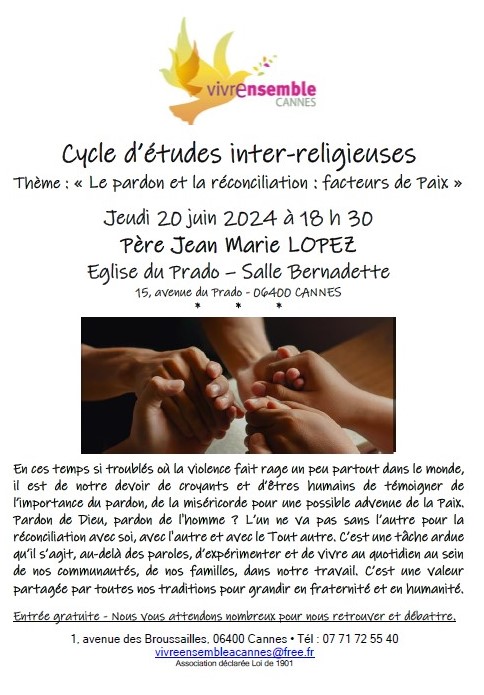 Cycle intereligieux 20 juin 2024 2024