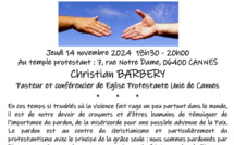 Cycle inter religieux 14 novembre 2024